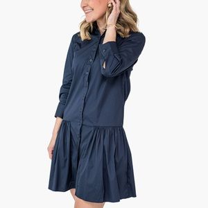 NEW The Shirt by Rochelle Behrens Dropwaist Shirt Dress